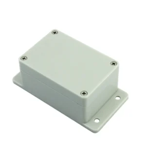 Plastic Hermetic Junction Box Waterproof IP67 Universal Electrical Project Enclosure with Fixed Ear 3.94 X 2.68 X 1.97 Inch